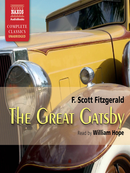 Cover of The Great Gatsby